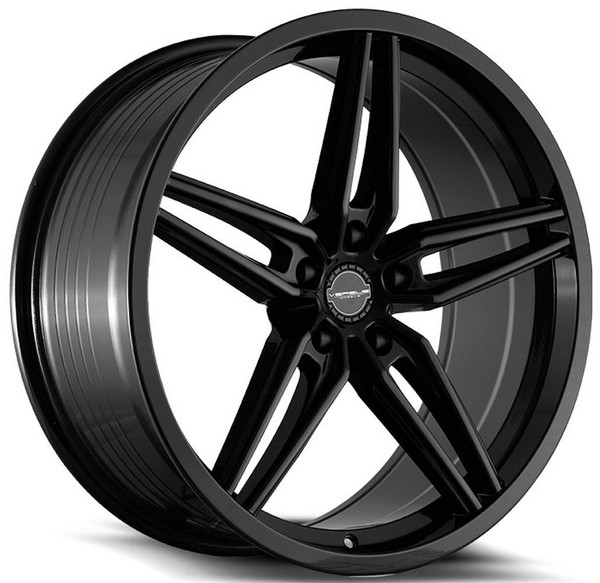 Versus Wheels  18x8.5 Versus VS44 Gloss Black  5x4.5/114.3 35mm 