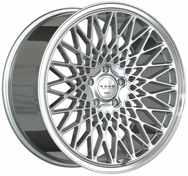 Koko Kuture Wheels 22X10.5 Koko Kuture Classica Silver Machined w/ Polished Lip (Flow Formed) (CUSTOM)* 