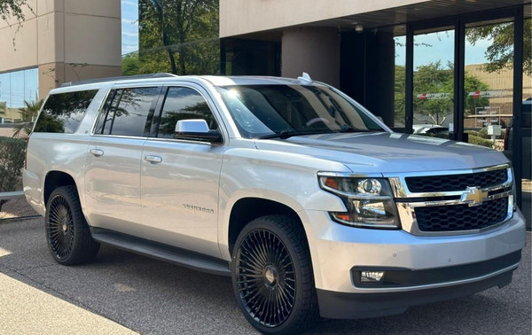  24x10 6x139.7 15mm 295/35/24 | 2019 Chevrolet Suburban 