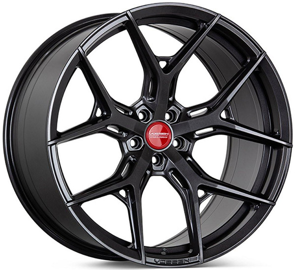 Vossen Wheels 21X11.5 Vossen HF-5 Gloss Anthracite (Hybrid Forged) (Deep Concave) (CUSTOM) 