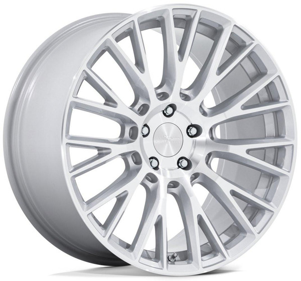 Rotiform Wheels 19X10 Rotiform LSE Gloss Silver Machined RC201 5x120 40mm 