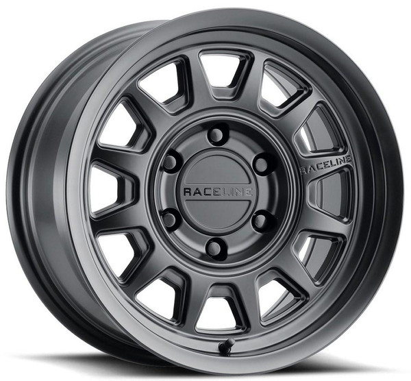 Raceline Wheels 16x8 Raceline 952B Aero HD Satin Black 6x5.5/139.7 -6mm 