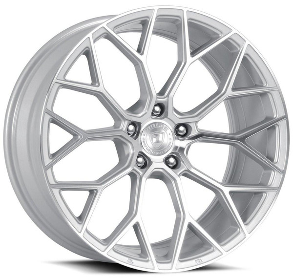 Dolce Performance Wheels 19x9.5 Dolce Performance Pista Gloss Silver Machined 5x112 40mm 