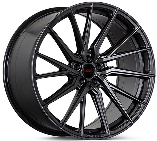 Vossen Wheels 22X10.5 Vossen HF-4T Gloss Anthracite (Hybrid Forged) (True Directional) (Deep Concave) (Right) (CUSTOM) 