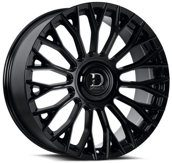 Dolce Luxury Wheels 22x9 Dolce Luxury Roma Gloss Black  5x5/127 5x130 38mm 