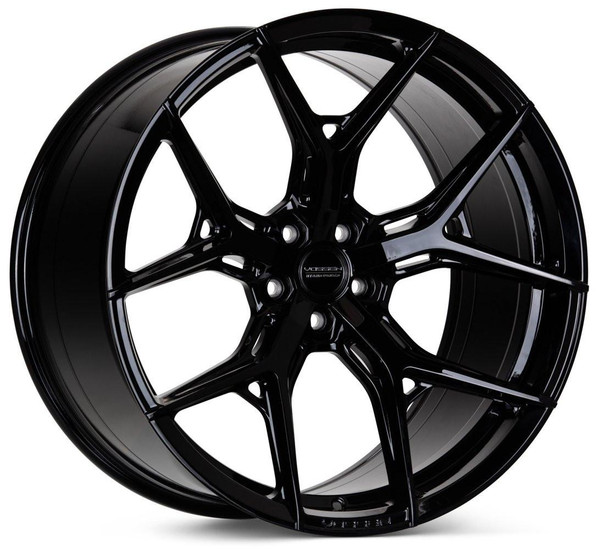 Vossen Wheels 22x10 Vossen HF-5 Gloss Black (Hybrid Forged) 5x5/127 -18mm 