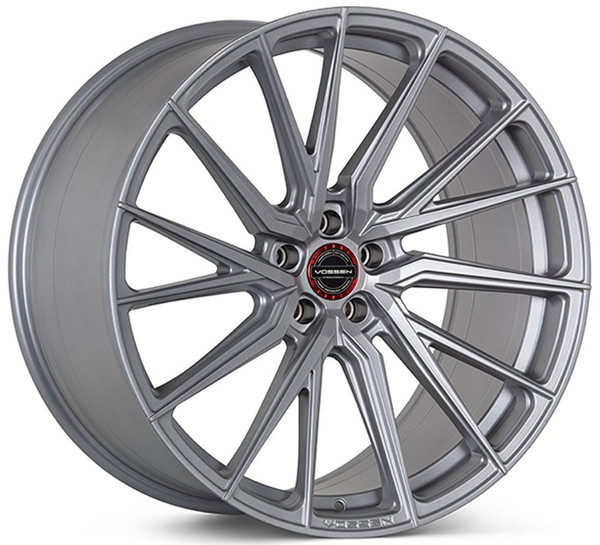 Vossen Wheels 21X9.5 Vossen HF-4T Satin Silver (Hybrid Forged) (True Directional) (Deep Concave) (Right) (CUSTOM) 