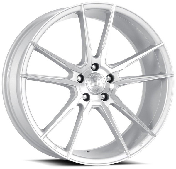 Dolce Performance Wheels 20x8.5 Dolce Performance Vain Gloss Silver Machined 5x112 28mm 