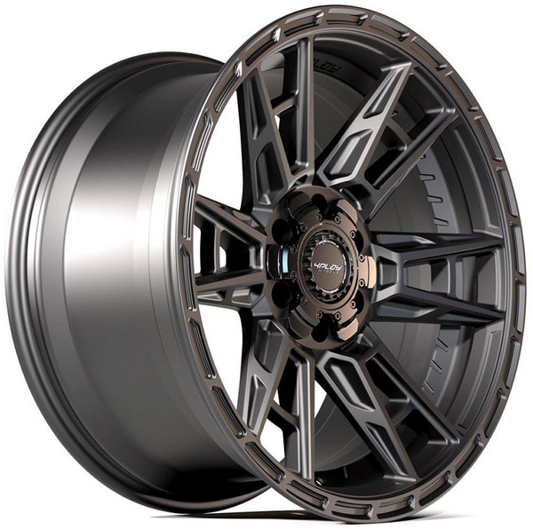 4Play Off-Road Wheels 22x10 4Play Off-Road 4PS20 Satin Black 6x135 6x5.5/139.7 24mm 
