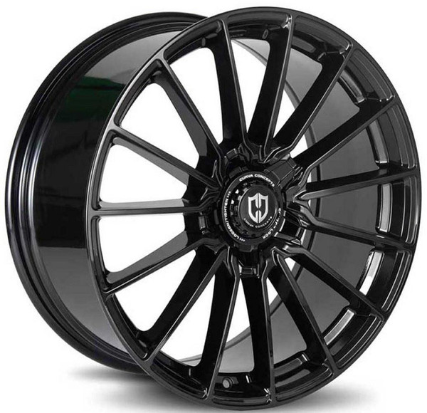 Curva Concepts Wheels 19x9.5 Curva Concepts CFF75 Gloss Black (Flow Forged)  5x112 38mm 