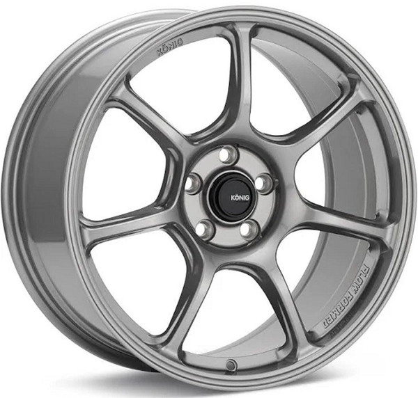 Konig Wheels 18x9.5 Konig Ultragram Titanium Metallic (Flow Formed) 5x4.5/114.3 35mm 