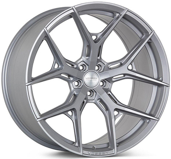 Vossen Wheels 20X9 Vossen HF-5 Satin Silver (Hybrid Forged) (Deep Concave) (CUSTOM) 