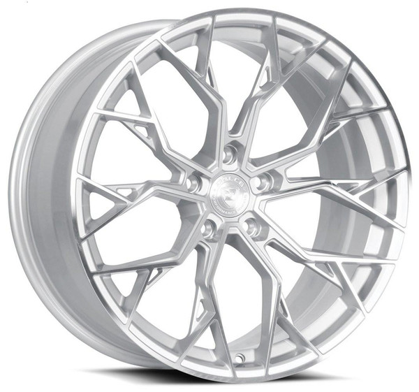 Dolce Performance Wheels 20x10 Dolce Performance Aria Gloss Silver Machined 5x120 40mm 