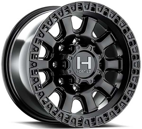 Hostile Wheels 18x9 Hostile H138 Crawler Asphalt 8x180 12mm 
