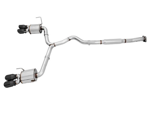 AWE Tuning 15-21 Subaru WRX VA Sedan Touring Edition Exhaust - Diamond Black Tips (102mm) 3015-43102