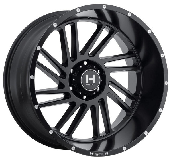 Hostile Wheels 20X12 Hostile H110 Stryker Asphalt (* May Require Trimming) 6x135 -44mm 