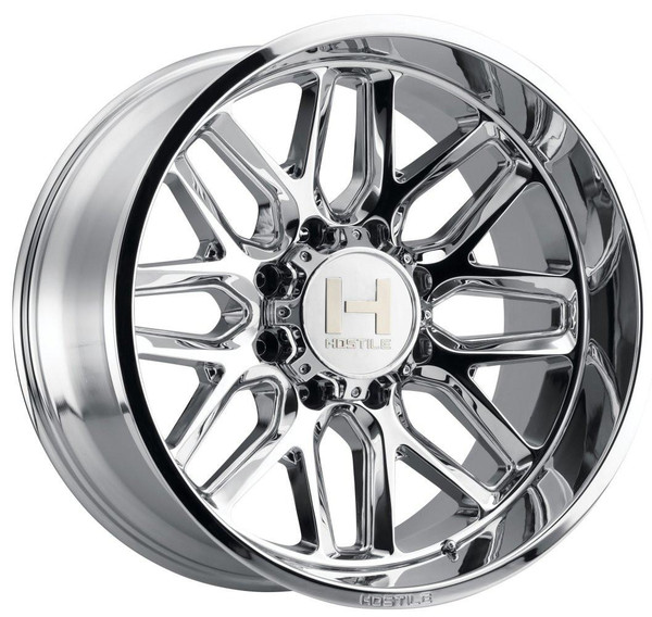 Hostile Wheels 24x12 Hostile H120 Vulcan Armor Plate (8 Lug) (* May Require Trimming) 8x180 -44mm 