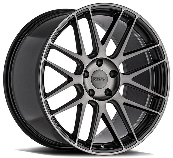 TSW Wheels 20x10.5 TSW Nord Semi Gloss Black w/ Ball Milling &amp; Machined Dark Tinted Face (Rotary Forged) 5x4.5/114.3 42mm 