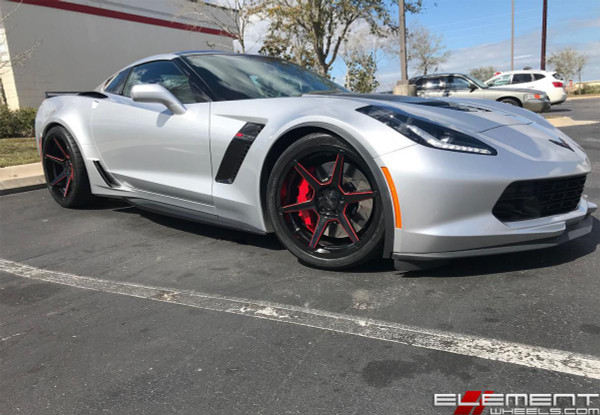  19x10 5x120.7 30mm 285/30/19 | 20x12 5x120.7 40mm 335/25/20 | 2017 Chevrolet Corvette C7 Z06 