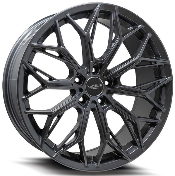 Versus Wheels  20X8.5 Versus VS55 Gunmetal 5x120 35mm 