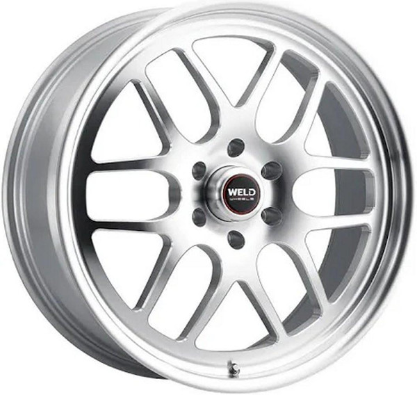 Weld Performance Wheels 20x8 Weld Performance Solana S111 Gloss Silver Machined (Rotary Formed) 5x5/127 0mm 
