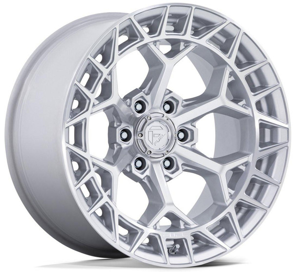 Fuel Off-Road Wheels 17X9 Fuel Off-Road Charger Gloss Silver Machined FC873 6x5.5/139.7 1mm 