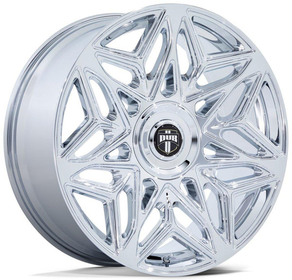 Dub Wheels 24X10 DC274 Anomaly  Chrome 5x112 5x115 15mm 