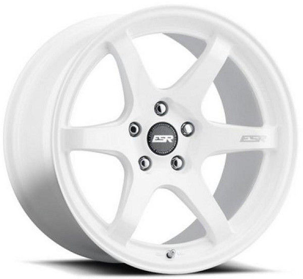 ESR Wheels 19x8.5 ESR AP6 Gloss White (Flow Form) 5x4.5/114.3 30mm 