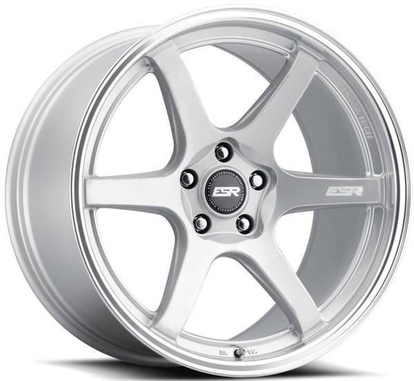 ESR Wheels 18x10.5 ESR AP6 Hyper Silvre w/ Machined Lip (Flow Form) 5x4.75/120.7 22mm (CUSTOM) 