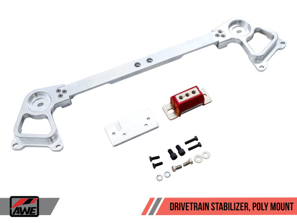 AWE Tuning Drivetrain Stabilizer w/Poly Mount for Manual Transmission 2210-11010