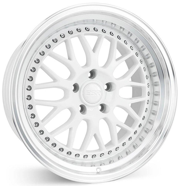 ESR Wheels 19x8.5 ESR SR01 Gloss White 5x120 30mm (CUSTOM) 