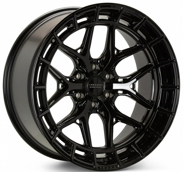 Vossen Wheels 20X9.5 Vossen HFX-1 Gloss Black (Hybrid Forged) (Deep Concave) (6 LUG) (CUSTOM) 