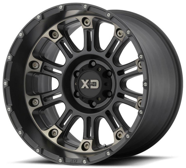 XD Series Wheels (Clearance - No Returns) 20x10 XD Series XD829 Hoss II Satin Black Machined w/ Dark Tint 8x180 -24mm 