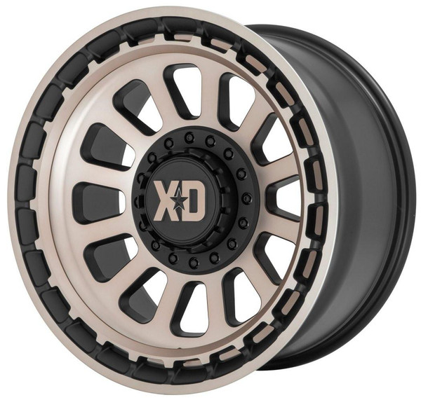 XD Series Wheels (Clearance - No Returns) 20x10 XD Series XD856 Omega Satin Black w/ Bronze Tint 5x5/127 5x5.5/139.7 -18mm 