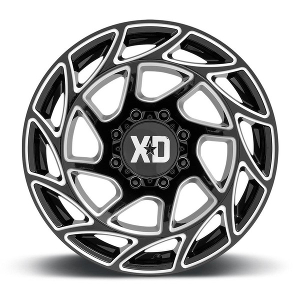 XD Series Wheels (Clearance - No Returns) 17x9 XD Series XD860 Onslaught Gloss Black Milled 5x5/127 0mm 