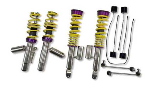 KW Coilover Kit V3 Porsche 911 (997) Turbo Coupe w/ PASM (Must Deactivate PASM) 35271034