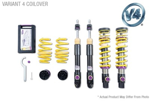 KW Coilover Kit V4 14-16 Porsche 911 (991) Turbo /Turbo S/ Coupe / Cabrio 3A771074