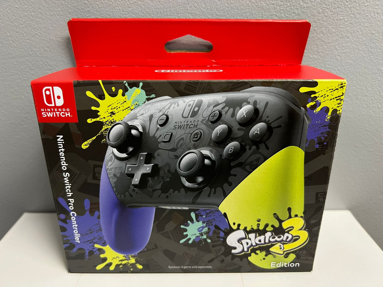 Nintendo Switch Pro Controller [Splatoon 3 Edition] New Special [2022 ...