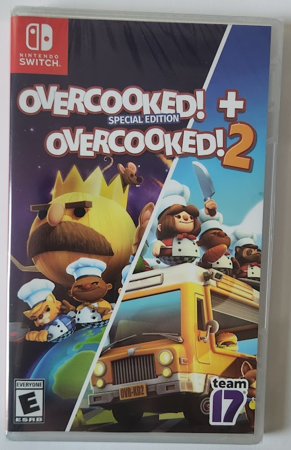 Overcooked! + Overcooked! 2 Special Edition Switch Brand New Game