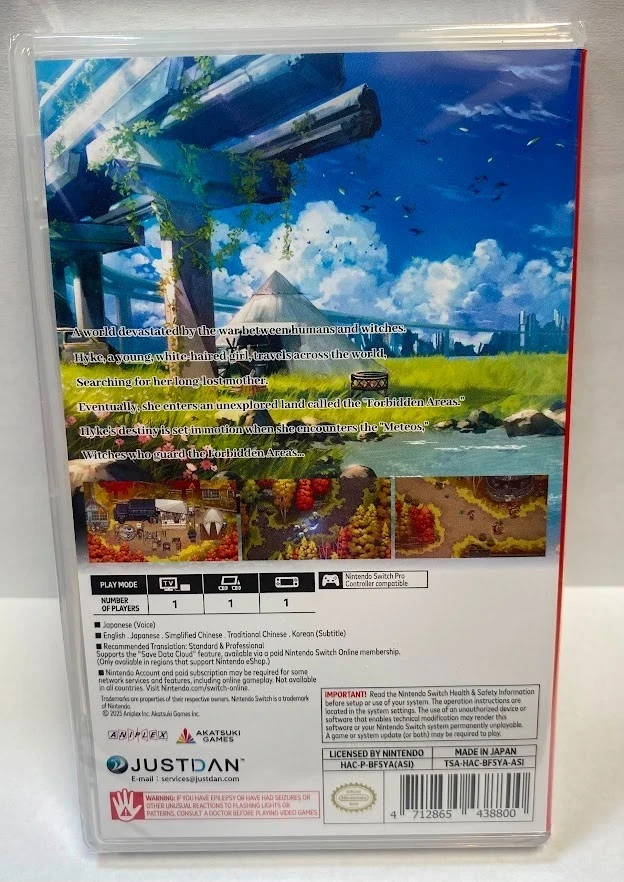 HYKE: Northern Light(s) (Multi-Language) Switch Brand New Game
