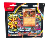 Pokemon TCG Mega Evolution Chaos Rising 3-Pack Booster Blister Charmeleon New