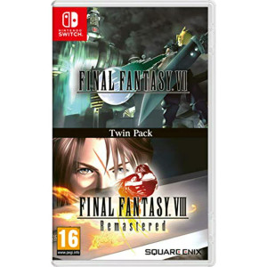 Final Fantasy VII & VIII Remastered Twin Pack Switch Brand New Game (2020 RPG) Final Fantasy VII & VIII Remastered Twin Pack Switch Brand New Game (2020 RPG)