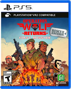 Operation Wolf Returns: First Mission Rescue Edition PS5 Brand New Game (2023) Operation Wolf Returns: First Mission Rescue Edition PS5 Brand New Game (2023)
