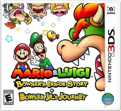Mario & Luigi: Bowser's Inside Story + Bowser Jr.'s Journey 3DS Brand New Game