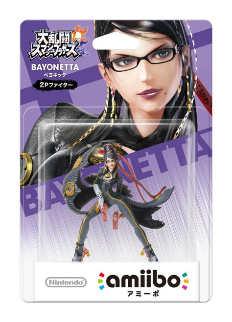 amiibo Super Smash Bros. Series Figure: 2P Fighter (Bayonetta) (2017)