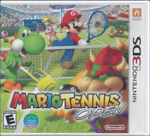 Mario Tennis Open 3DS Brand New Game Special (Multiplayer, 2012 Sports)