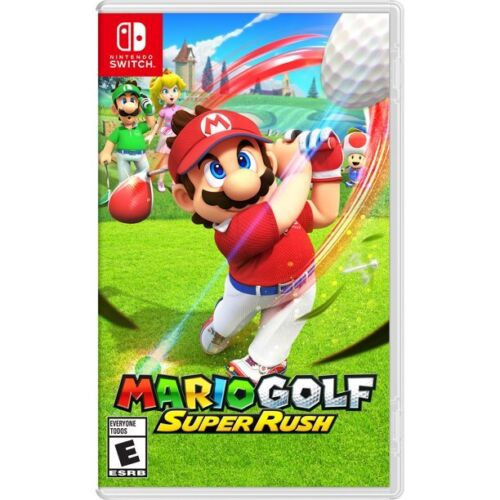 Mario Golf: Super Rush Switch Brand New Game (Multiplayer, 2021 Golf Action)