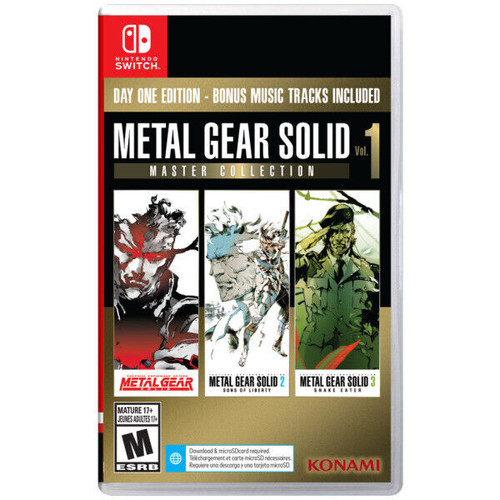 Metal Gear Solid: Master Collection Vo1. 1 Switch Brand New Game ON HAND (2023)