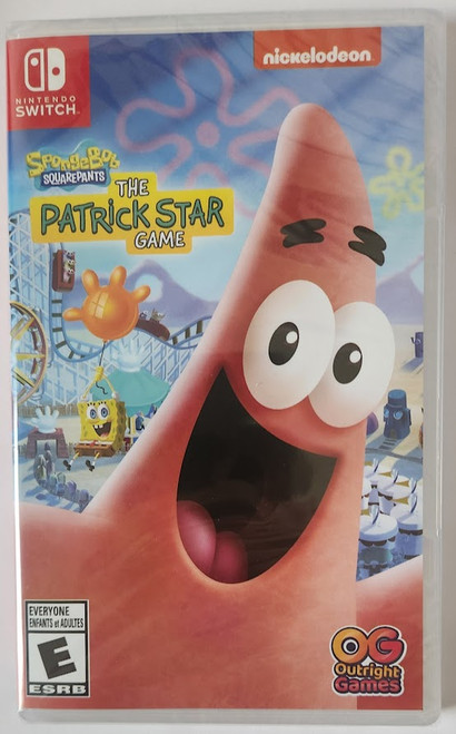 SpongeBob SquarePants: The Patrick Star Game Switch Brand New Game Special
