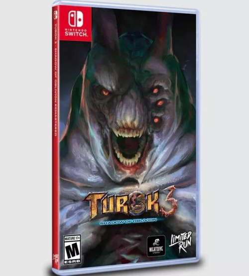 Turok 3 Shadow of Oblivion Switch Brand New Game (2023 Action/Adventure)